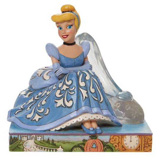 Jim Shore Disney Traditions Cinderella Glass Slipper