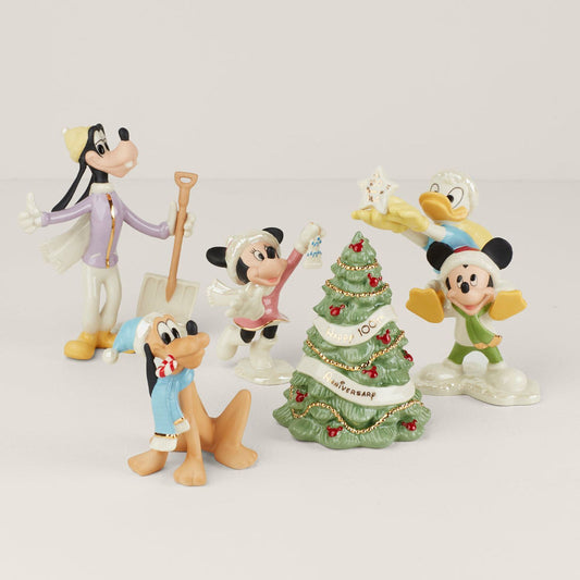 Lenox Disney 100th Anniversary Figurines, Set of 5
