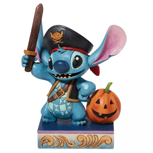Jim Shore Disney Traditions Lilo and Stitch Lovable Buccaneer