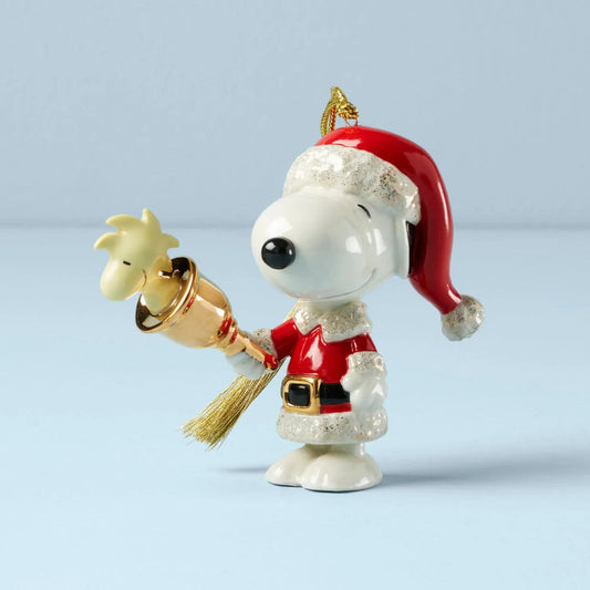 Lenox Snoopy Ringing Bell Ornament