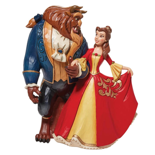 Jim Shore Disney Traditions Beauty and the Beast Enchanted