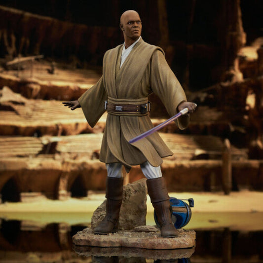 STAR WARS PREMIER COLLECTION AOTC MACE WINDU STATUE