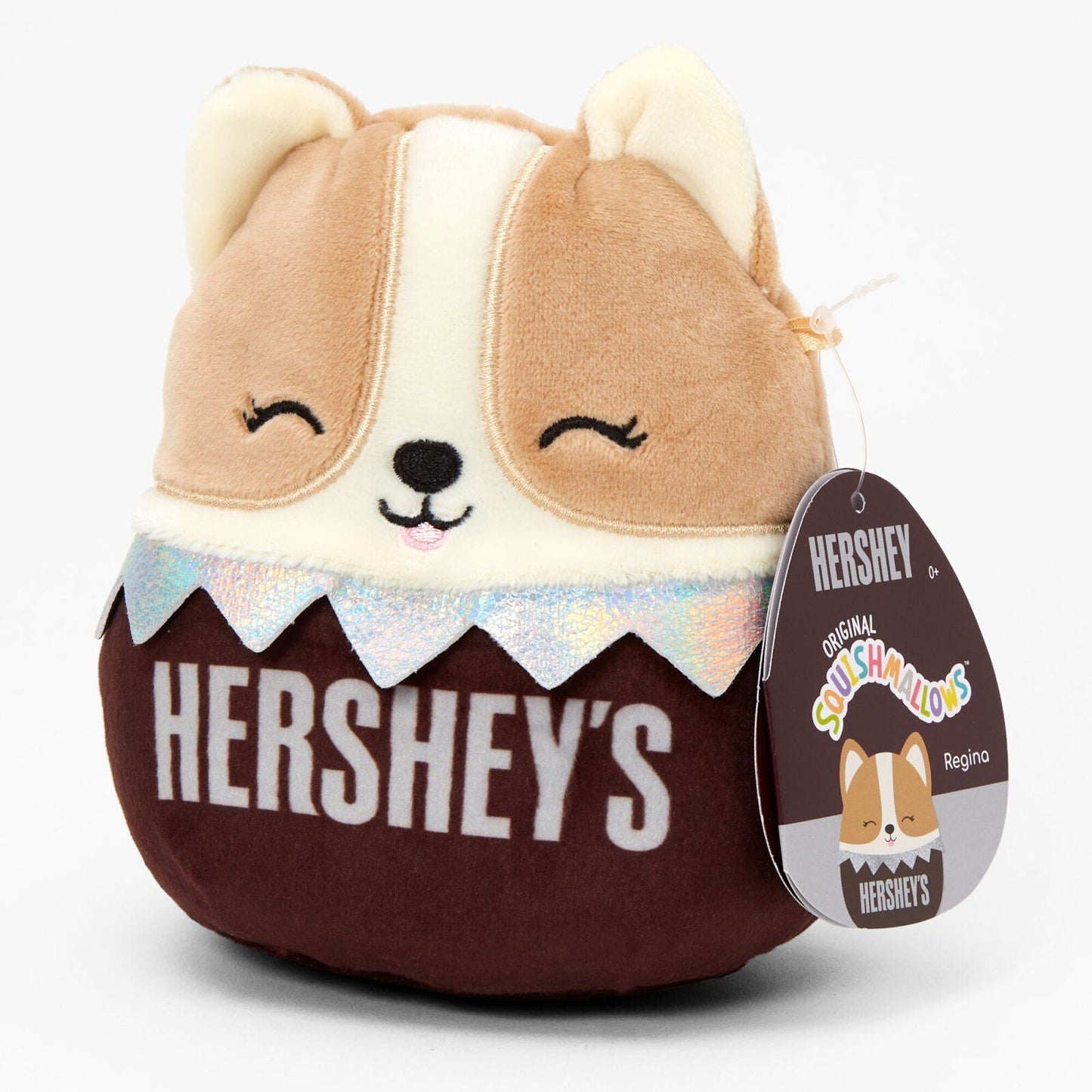 Squishmallow Official Kellytoy 8 Inch Soft Plush Squishy Toy (Hershey's Regina)